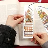 4pcs DIY Book Flower Diamond Painting Bookmark
