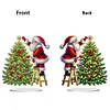 DIY Santa Claus And Tree Diamond Painting Ornaments (Double-Sided)