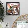 Diamond Painting -DIY Full Round Drill Cat(40*40 CM)