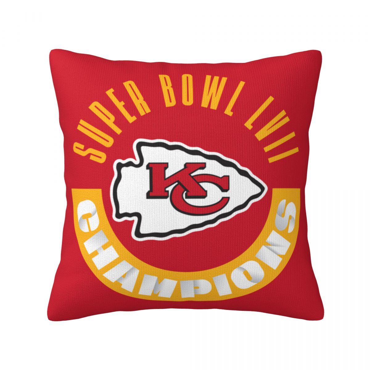 Super Bowl LVII Kansas City Chiefs Champions Throw Pillows 18 x 18 inch