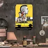 Chauffeur de taxi - Panneaux en &eacute;tain m&eacute;tallique(20*30cm/30*40cm)