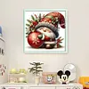 Christmas Gnome-11CT Stamped Cross Stitch 40*40cm/15.75*15.75in