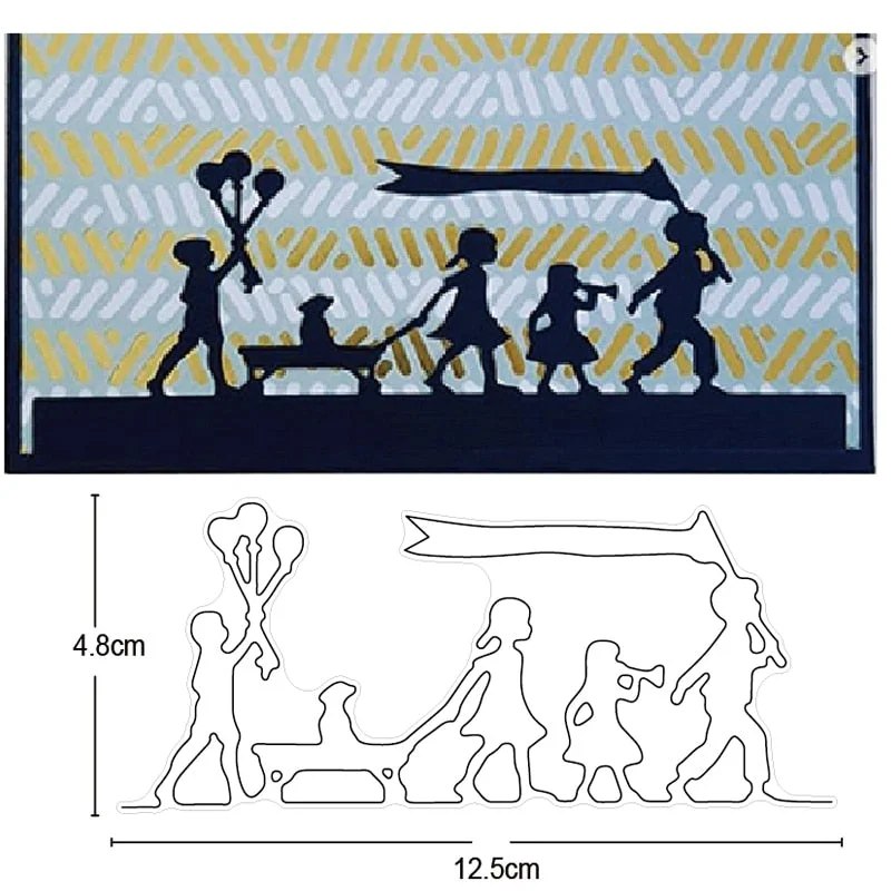 Baby Girl Supplies Metal Cutting Dies For DIY Scrapbooking Album Cards Making Decorative Craft Embossing Die Cuts Stencils Dies