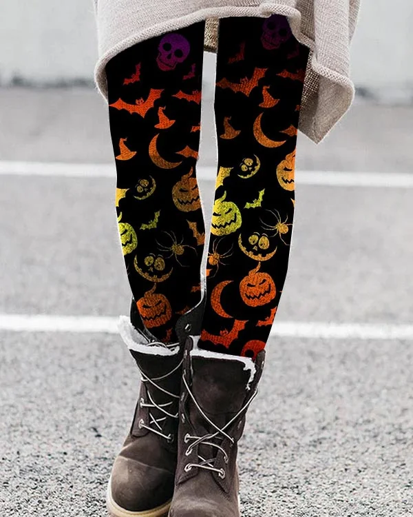 Halloween Stretch Leggings