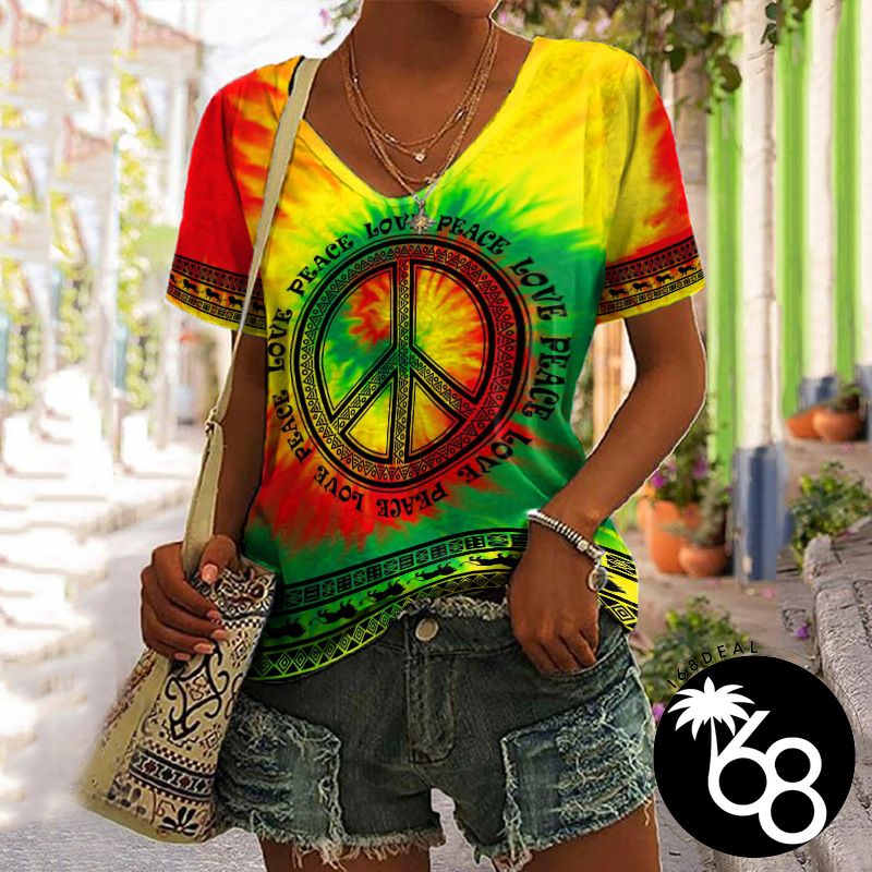 Short Sleeve Casual Cotton T-shirt | 168DEAL