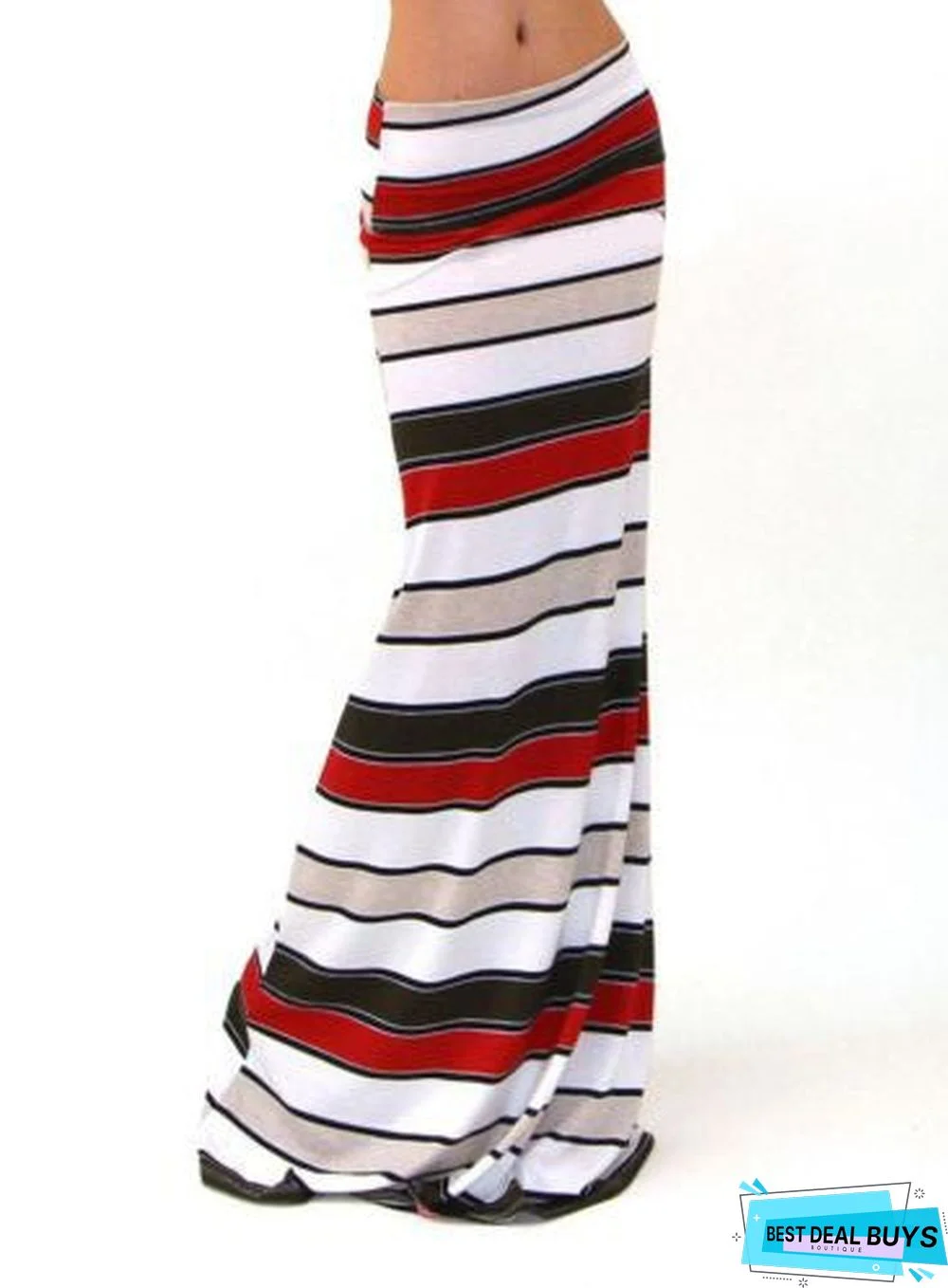 Half Skirt Women's New High Waist Elastic Bag Hip Skirt