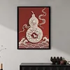 Gourd and horse-Pearls Painting Kit for Creativity DIY Pearl Dot Crafts for Gift Home Wall Decor 30*40CM