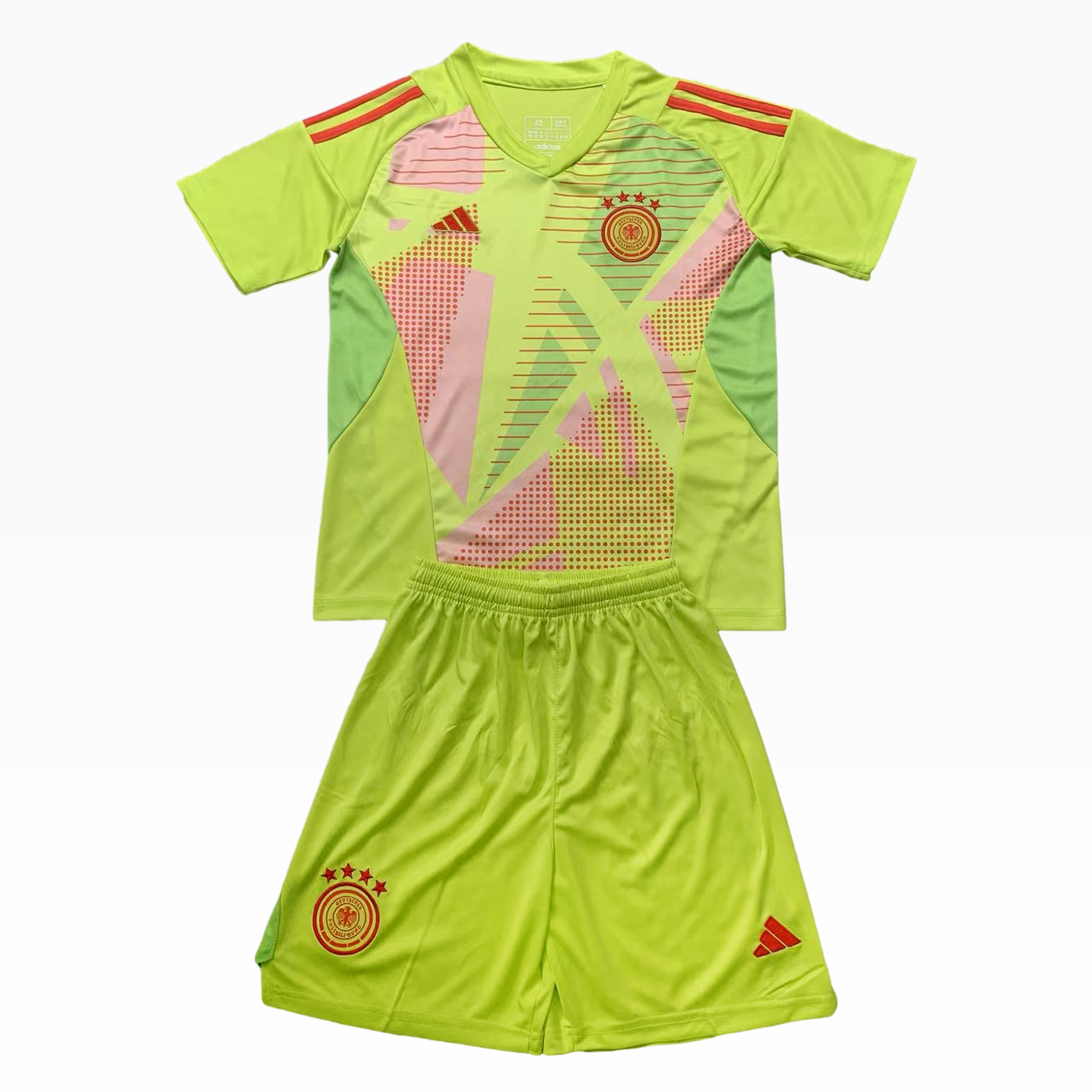 Germany 2024 Green Goalkeeper Kids Kit