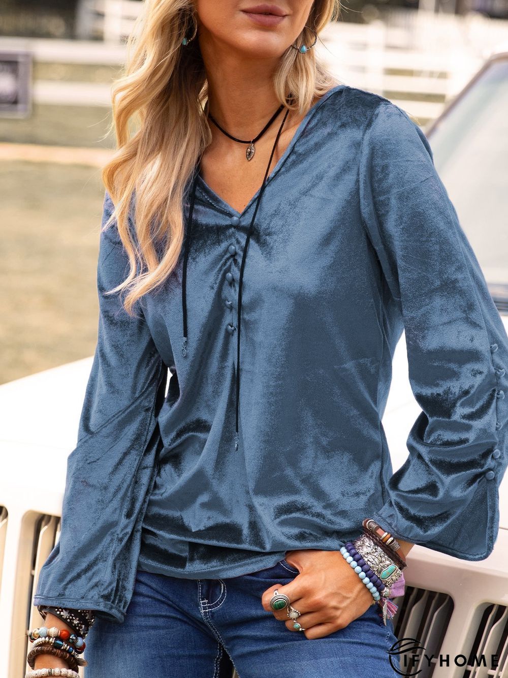 Long Sleeve Casual Top | IFYHOME