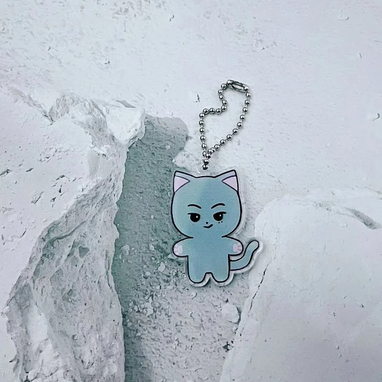 ENHYPEN Cartoon Cat Character Keychain