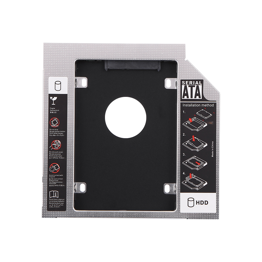 

Optical Hard Drive Carrier Case Disk SSD Hard Disk Drive Bay (7-12.7mm, 501 Original