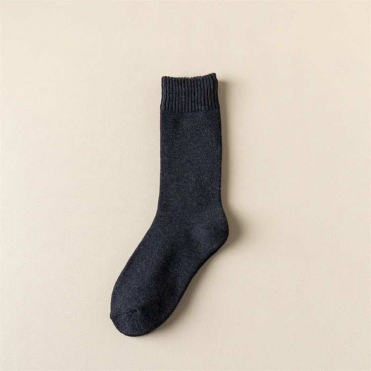 Free Gift-Warm Solid Color Thickened Socks