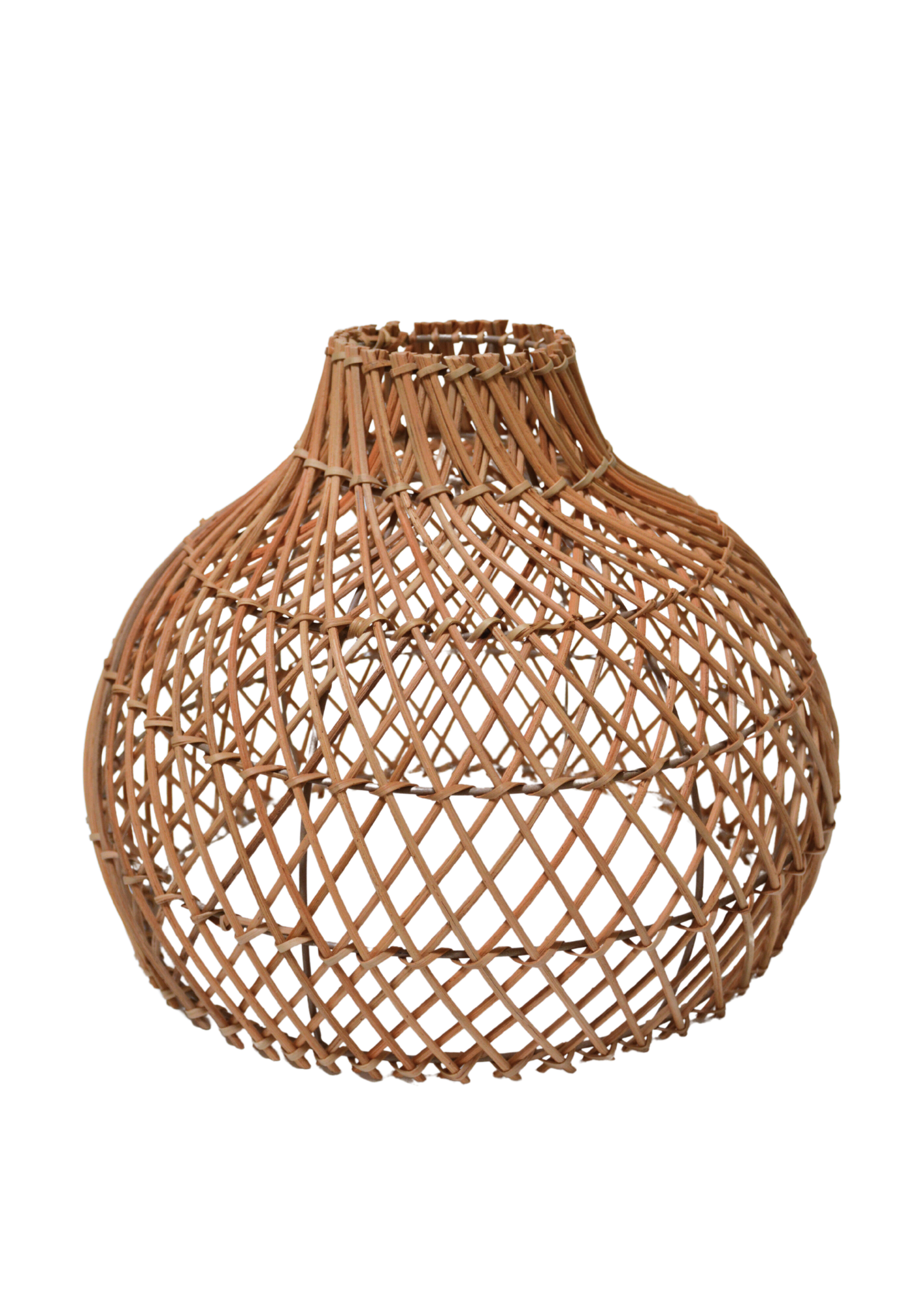 The Uluwatu Pendant &ndash; Rattan - M &ndash;  Hippie Monkey