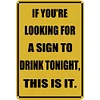 Warning - Metal Tin Signs(8*12Inch/12*16Inch)