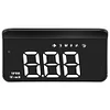 Car HUD Big Font Digital HUD Security Alarm Digital Speedometer Auto Accessories