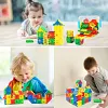 Blocs de construction imbriqu&eacute;s pour la construction de maisons