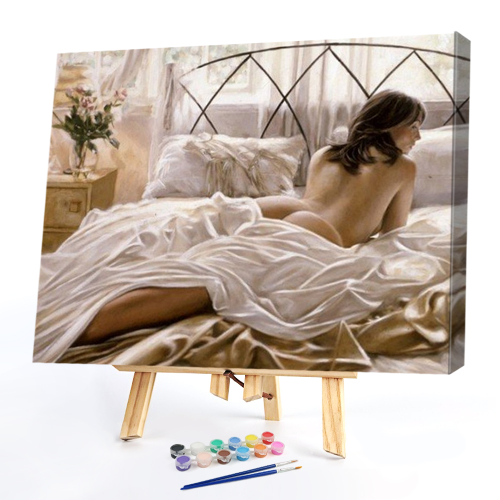 

40*50cm - Paint By Numbers - Beauty, 501 Original