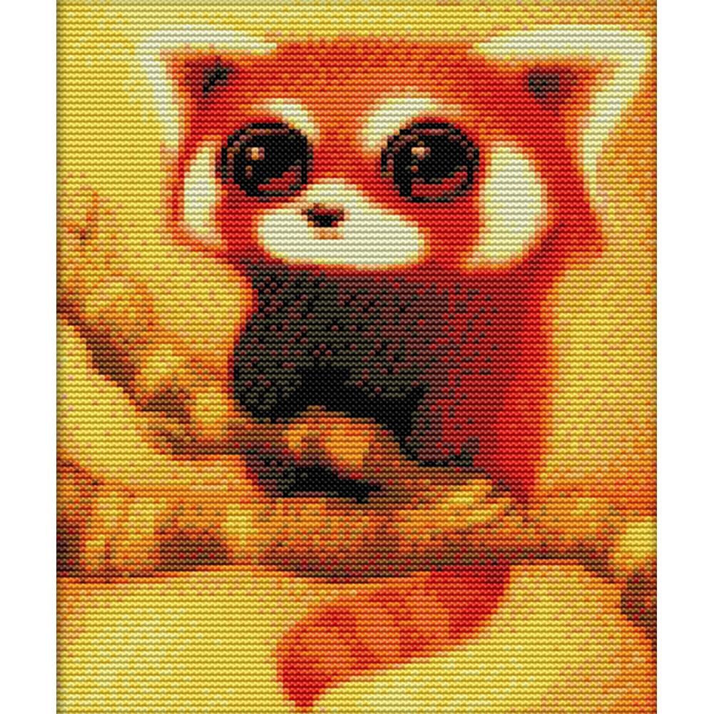 

Raccoon - 14CT Stamped Cross Stitch - 25*29cm, 501 Original