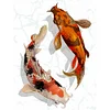Diamond Painting -DIY Round Drill Koi