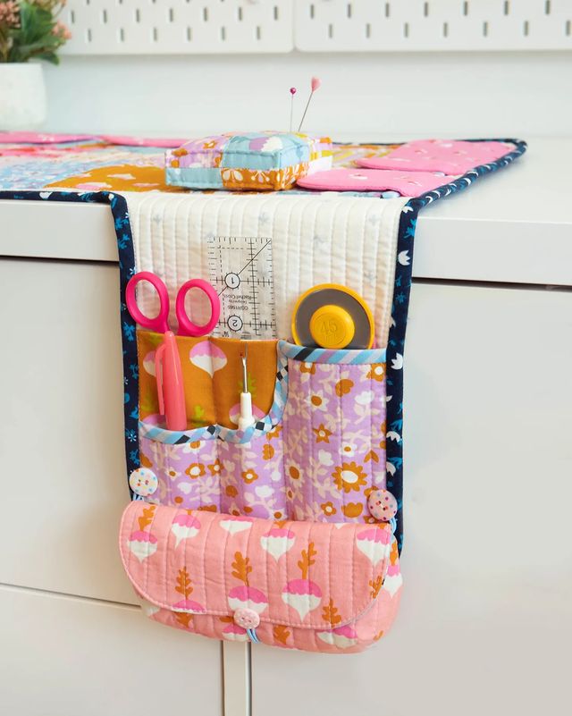 DIY Sewing Machine Organizer Template Set With Instructions