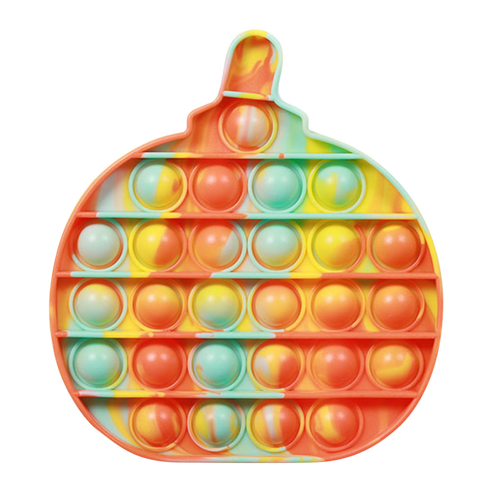 

Anti-Stress Halloween Pumpkin Push Bubble Decompression Kid Educational Toy, 501 Original