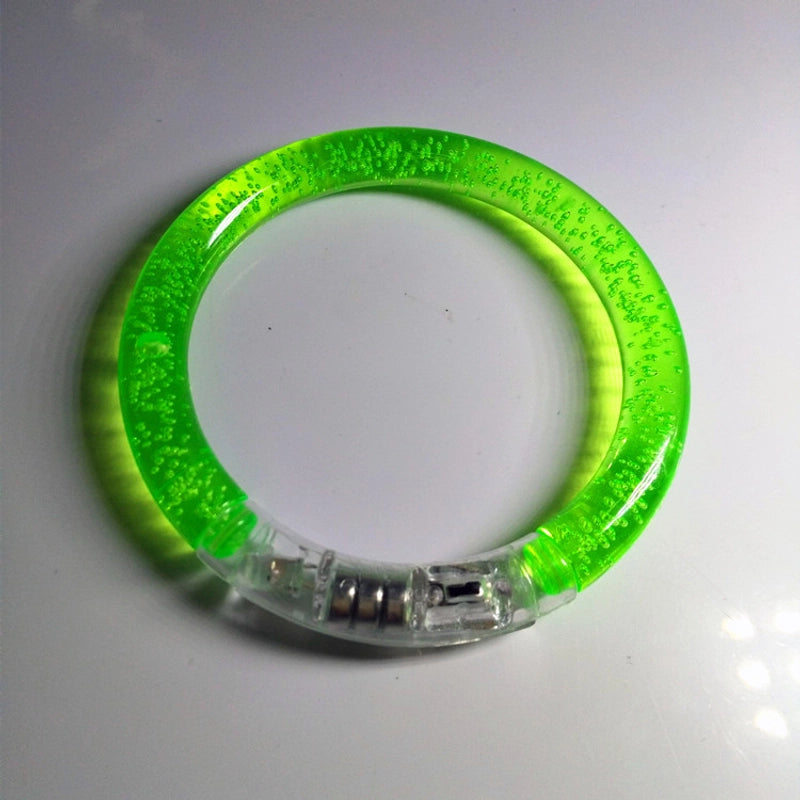 Acrylic Luminous Bracelet LED Colorful Bracelet Small Toy Stall Sweep Yard Push Small Gift Flash Trinkets
