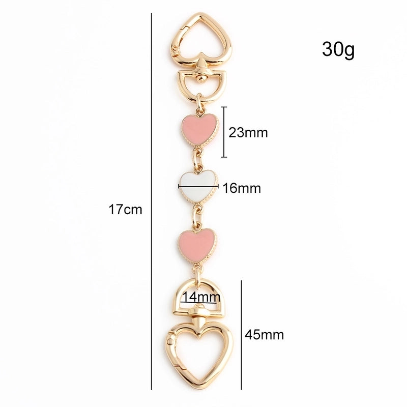 In Stock Cherry Color-free Extension Chain Cocoa Pool Shoulder Strap Old Flower Mini Women’s Bag Strawberry Decoration Replacement Chain