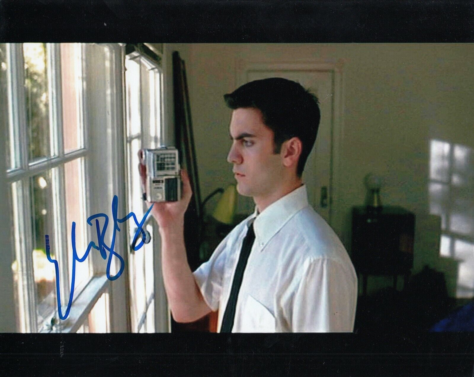 WES BENTLEY signed (AMERICAN BEAUTY) Movie 8x10 Photo Poster painting *Ricky Fitts* W/COA #2