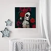 Diamond Painting -DIY Full Square Drill Skeleton Girl(40x40cm)