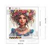 uk.everydayedeals Diamond Painting - Crystal Rhinestone - Girl