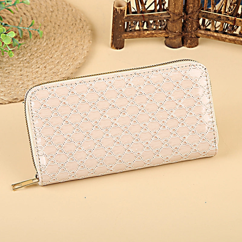 Unisex Solid Color Pu Leather Side Zipper Wallets