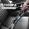 17000PA Car Vacuum Cleaner Portable Cordless Compressed Air Duster for Car Home