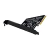 PCIeX8 to 2 Port Oculink SFF 8611 & 8612 Expansion Adapter Adapter Card