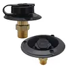RV Water Fill Inlet with Check Valve for Motorhomes Marine Boat Campers (Large)