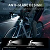 Road bike mobile phone holder front light rear light