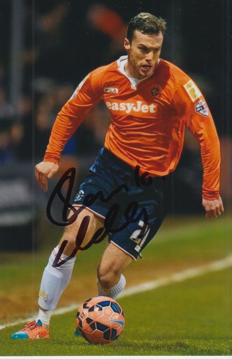 LUTON TOWN HAND SIGNED SHAUN WHALLEY 6X4 Photo Poster painting 1.