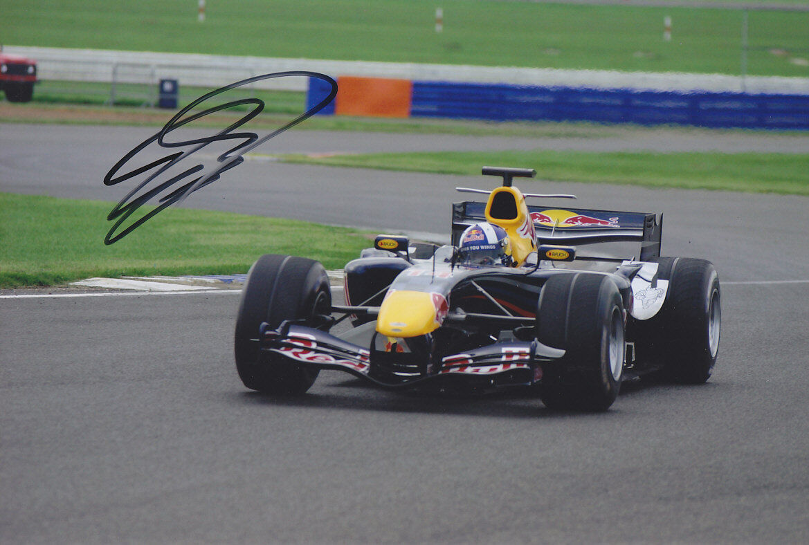 David Coulthard Hand Signed Photo Poster painting 12x8.