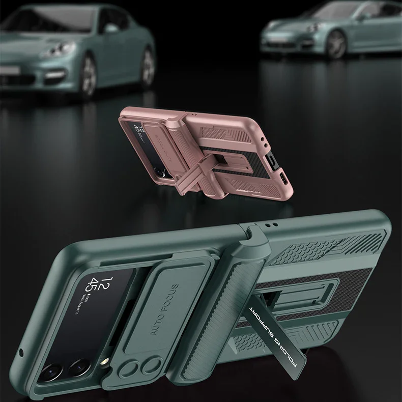 Applicable To Samsung ZFlip4 All Inclusive Creative Folding Mobile Phone Case