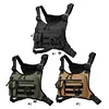 Outdoor Multifunctional Travel Vest Chest Bag Large Capacity Nylon Hunt Vest Bag