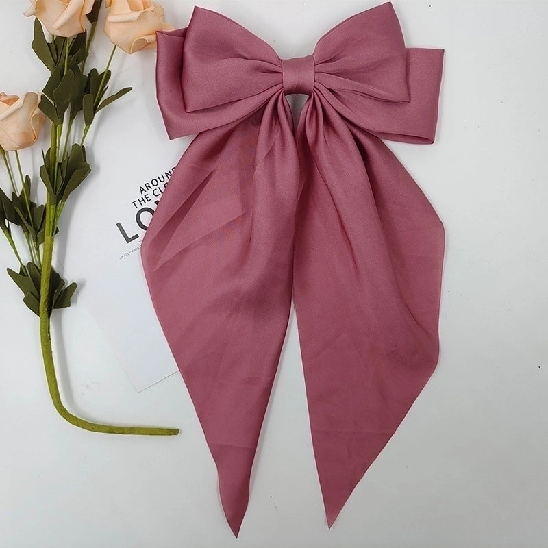 Women’s Minimalist Bow Knot Cloth Hair Clip