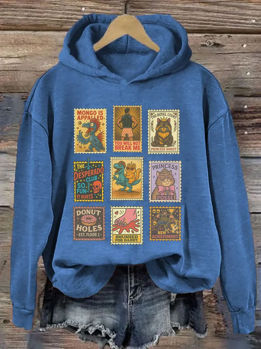Vintage Stamp Hoodie