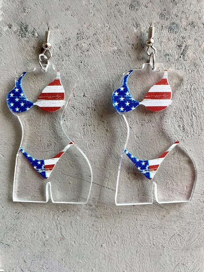 Fun Female Body Earrings