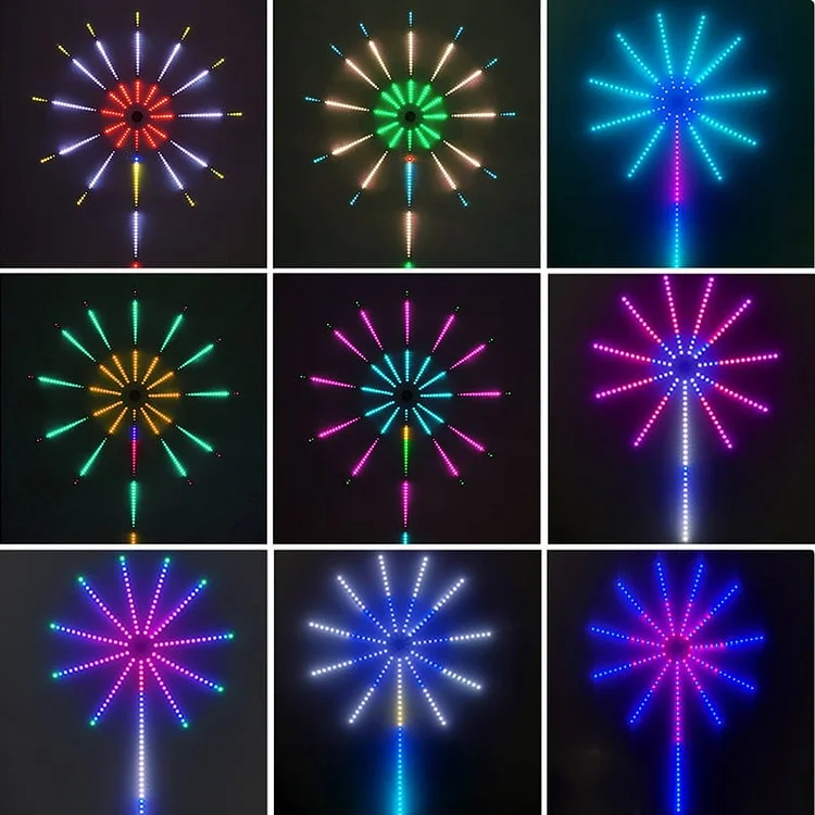 🔥Limited Time Promotion🎁Exclusive offer! Limited quantity🎁Last Day Promotion 70% OFF - 💡WiFi Bluetooth Smart Fireworks Led Light