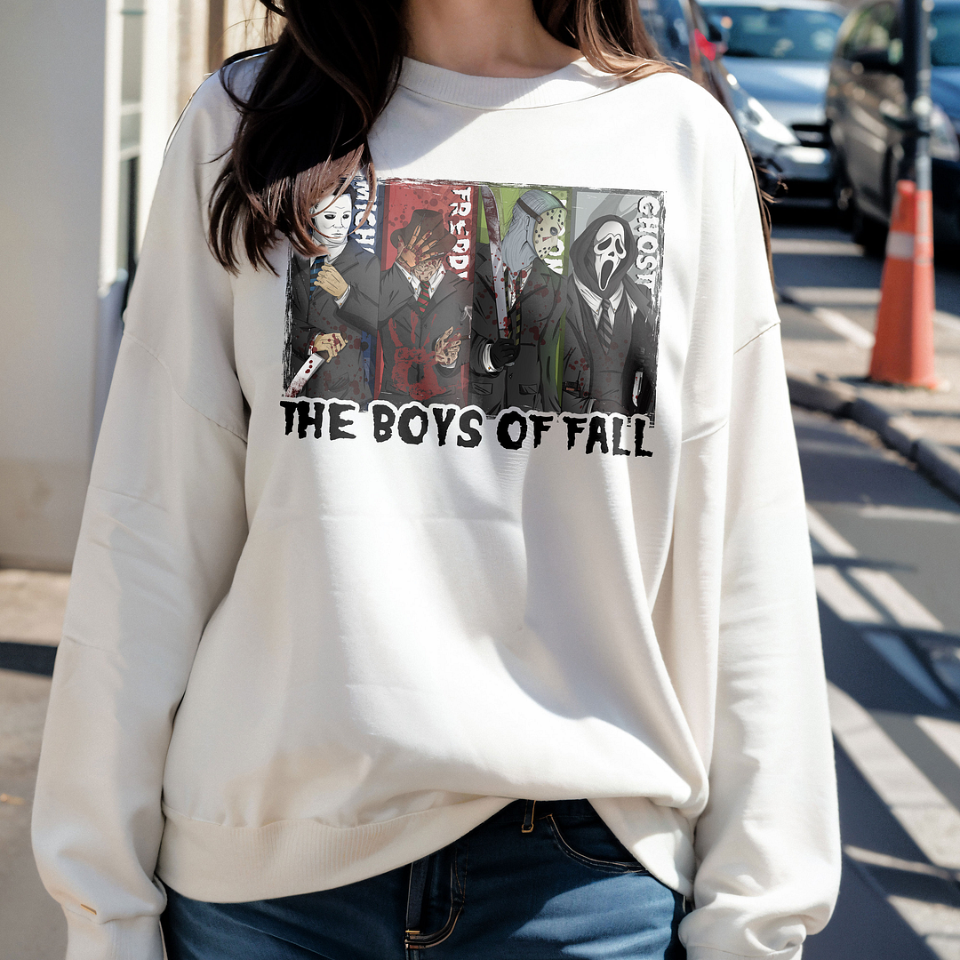 The Boys Of Fall Horror Sweatshirt