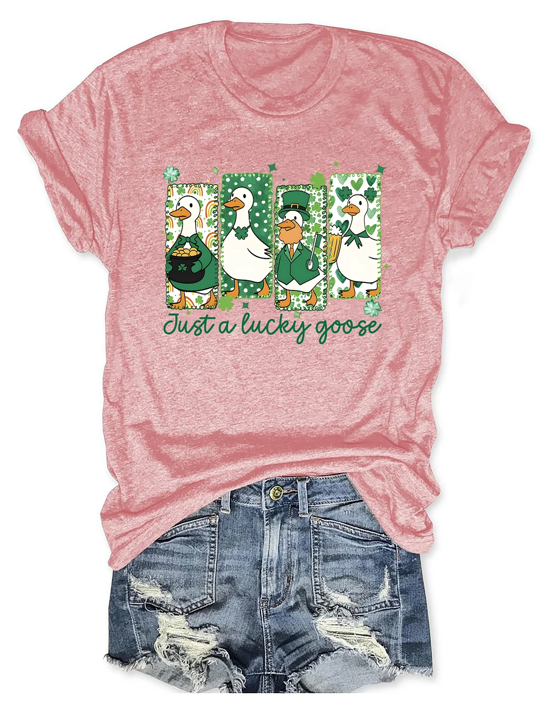 Just A Lucky Goose T-shirt