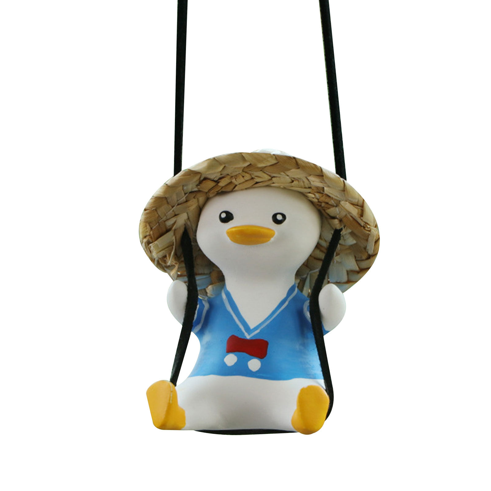 

Car Hanging Ornaments - Swing Duck Pendant for Car Rear View Mirror Wall, 501 Original