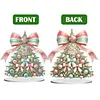 (US Local)Christmas Tree Print DIY Diamond Painting Tabletop Ornaments Decorations