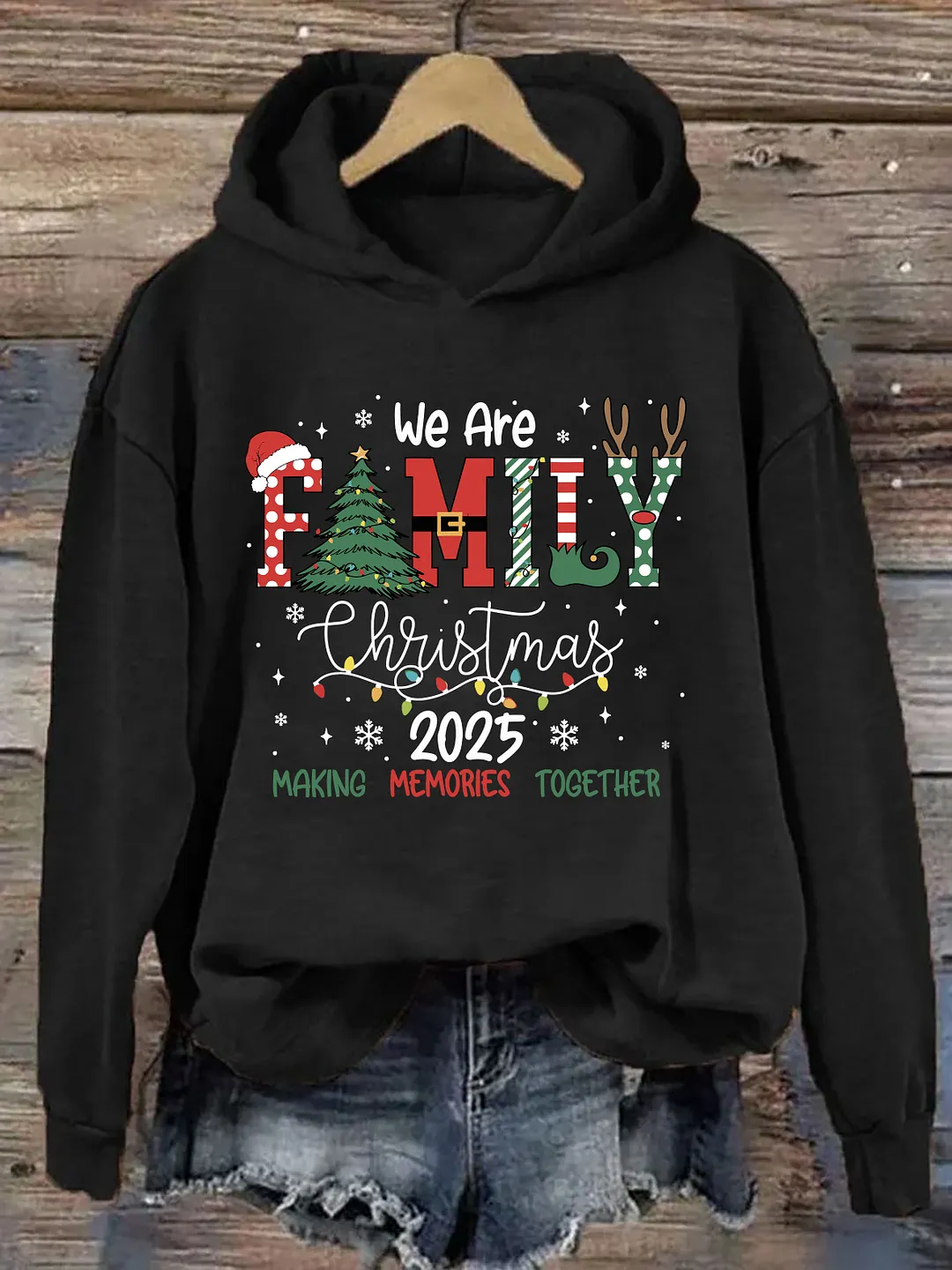 We Are Family Christmas Hoodie