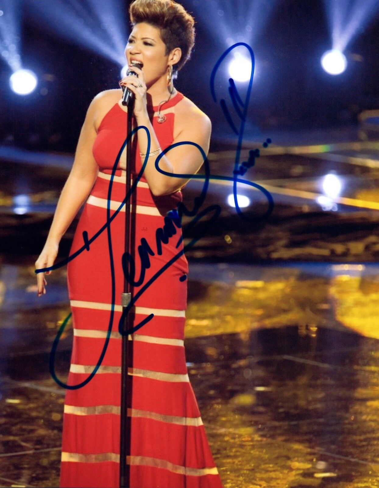 Tessanne Chin Signed Autographed 8x10 Photo Poster painting The Voice COA VD