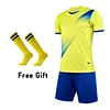 2023 Kids Football Uniforms Boys Girl Soccer Sports Uniform Custom Boys Football Jersey tracksuit children's football suit Socks